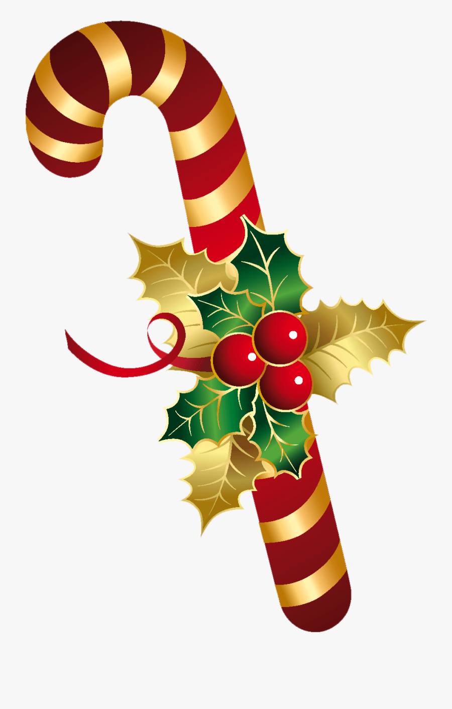 Transparent Candy Caneclipart - Christmas Candy Cane Clipart, Transparent Clipart