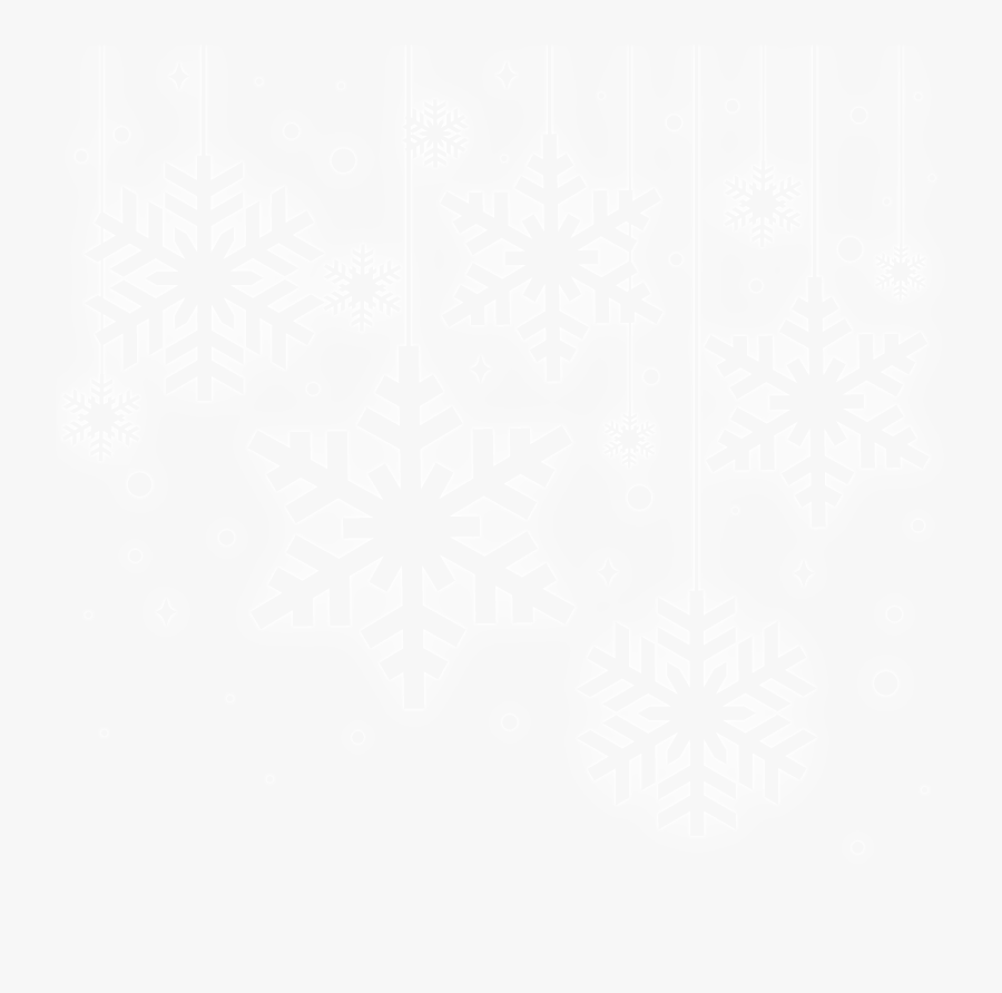 Transparent Hanging Snowflakes Clipart , Png Download - Hanging Snowflakes Transparent Background, Transparent Clipart