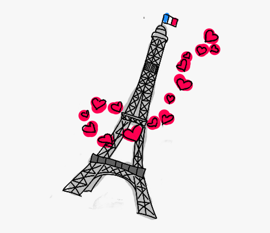 Eiffel Tower Clipart - Torre Eiffel Caricatura Png, Transparent Clipart
