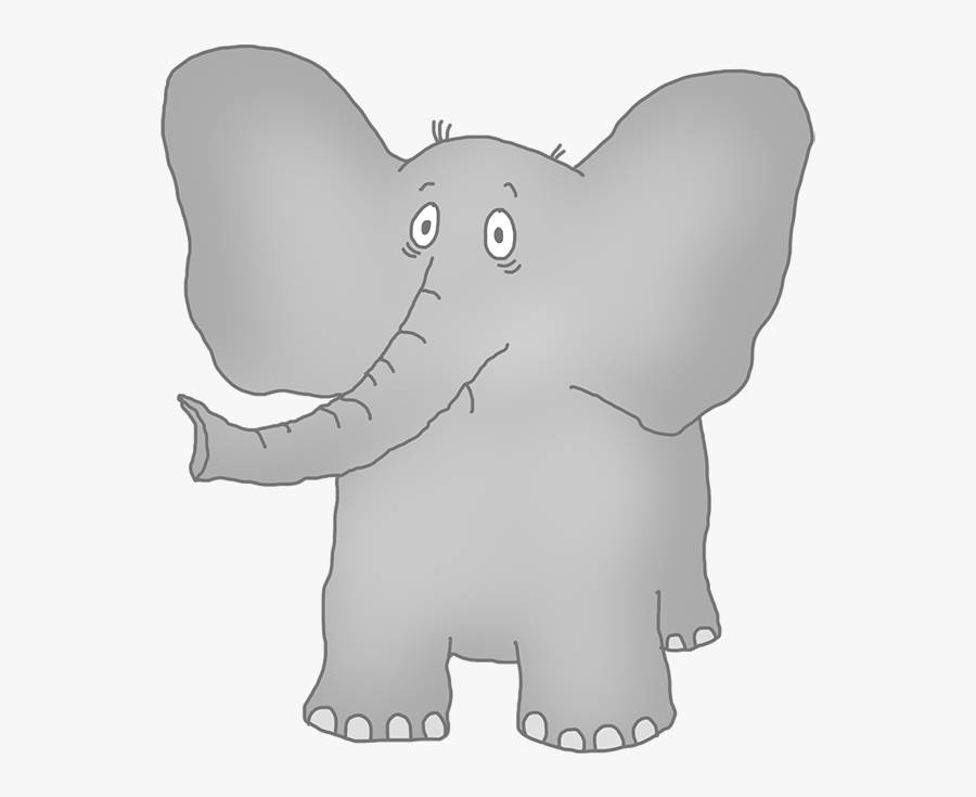 Unhappy Elephant Clip Art - Indian Elephant, Transparent Clipart