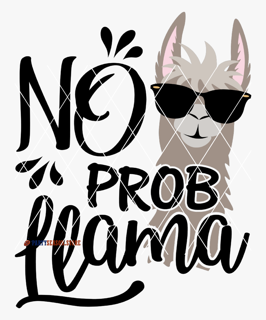 No Prob Llama Clipart Free Transparent Clipart Clipartkey