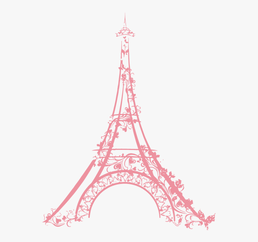 Transparent Eiffel Tower Png - Pink Eiffel Tower Clipart, Transparent Clipart