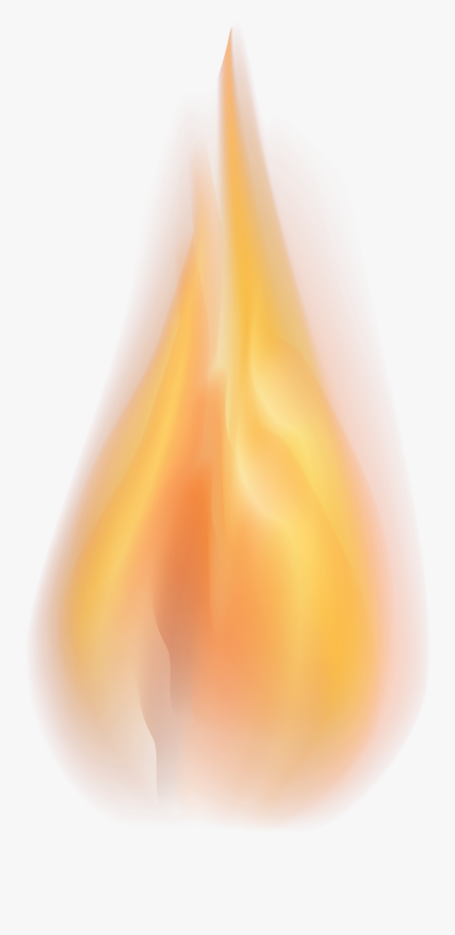 Flame Png Transparent Clip Art Image - Close-up, Transparent Clipart