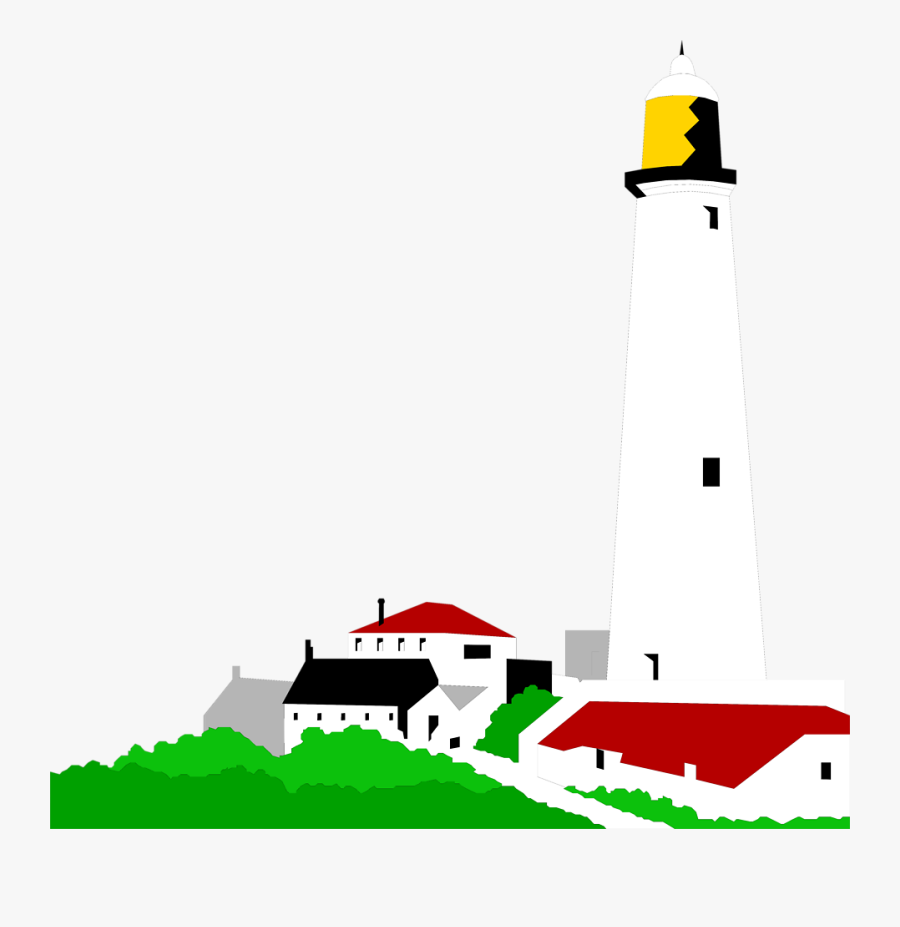 Free Stock Photo Illustration - Lighthouse, Transparent Clipart