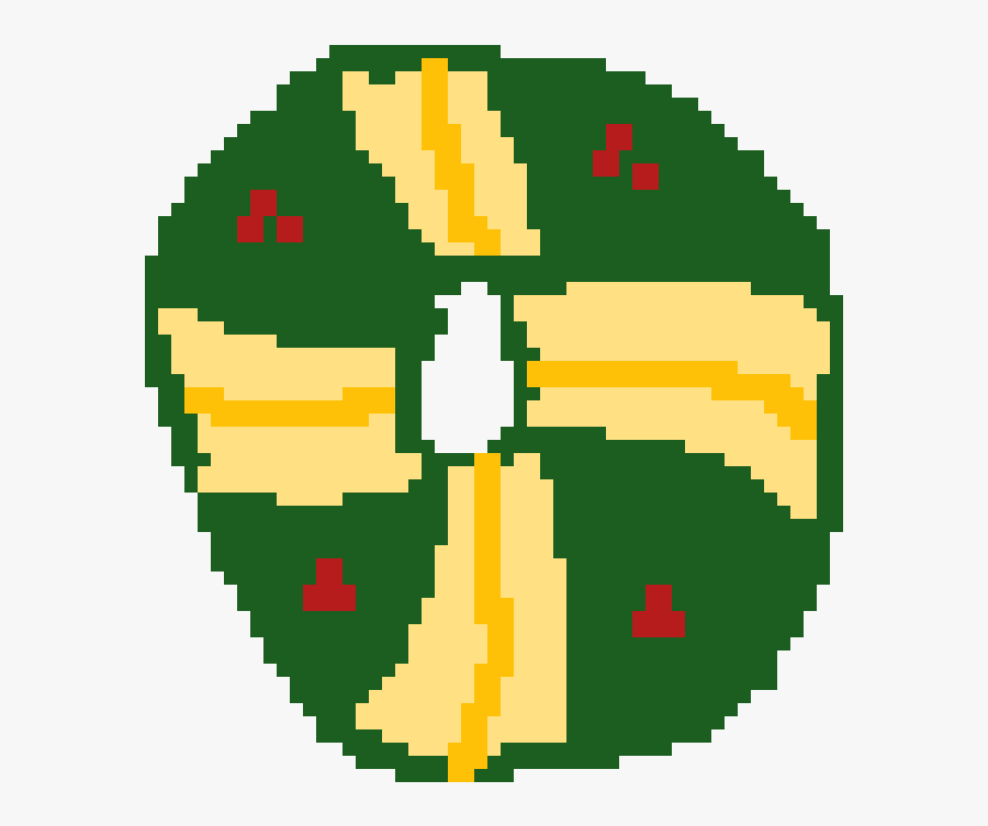 Transparent Christmas Wreaths Png - Plague Doctor Pixel Art, Transparent Clipart