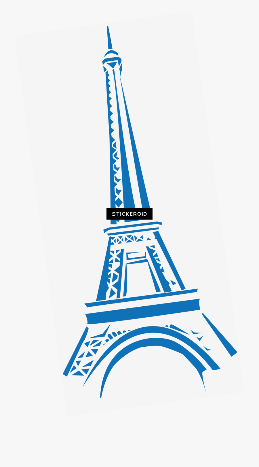 Eiffel Tower Drawing Purple - Torre Eiffel Png, Transparent Clipart