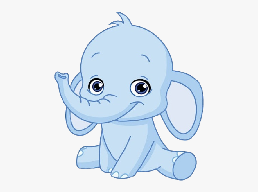 Cute Elephant Funny Baby Elephant Elephant Images Clip - Cartoon Baby Elephants, Transparent Clipart