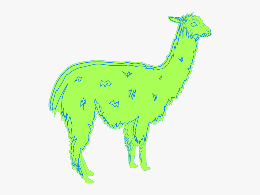 Llama, Transparent Clipart