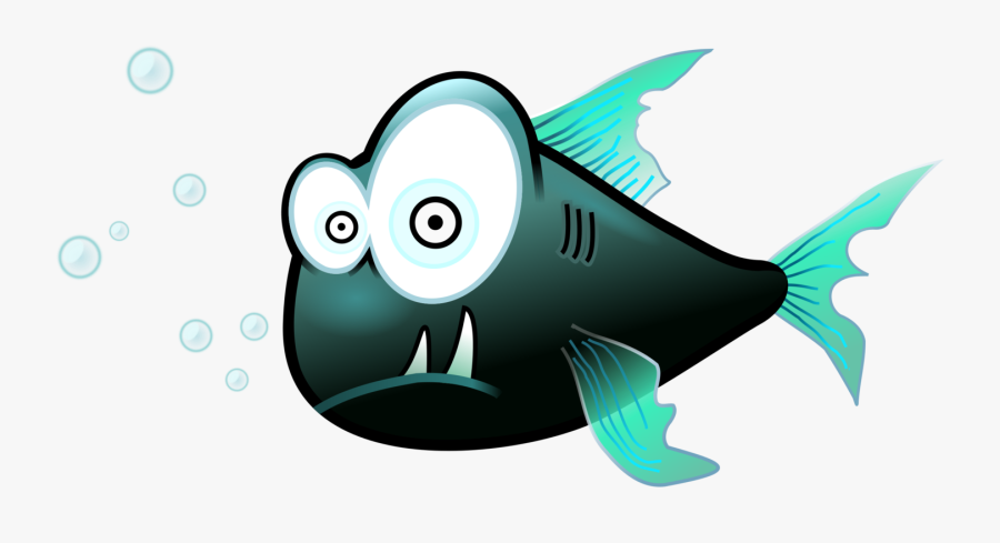 River Fish Clipart - Piranha Clip Art, Transparent Clipart