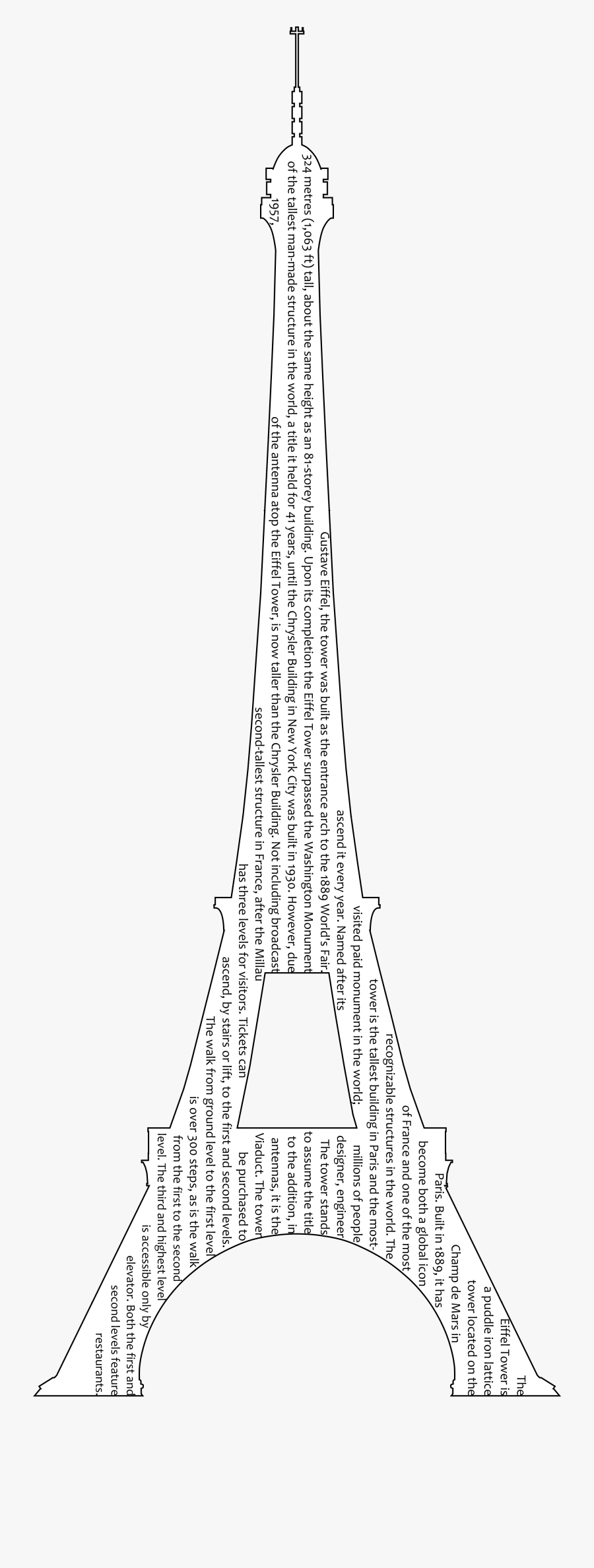 White Eiffel Tower Transparent, Transparent Clipart
