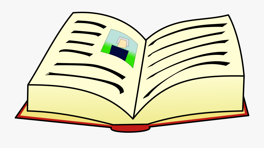 Book Vector Freeuse Download - Words In A Book Clip Art, Transparent Clipart