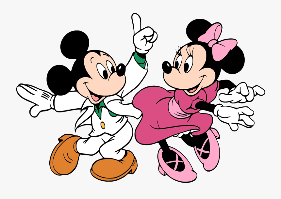 Disney Clipart Mickey And Minnie Mouse, Transparent Clipart