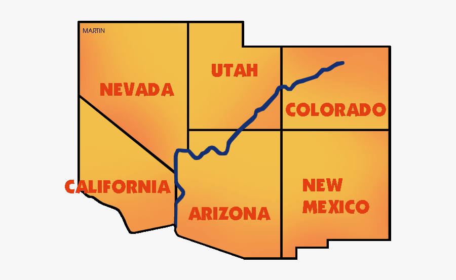 Famous Landmarks From Nevada, Colorado River - United States Colorado River, Transparent Clipart