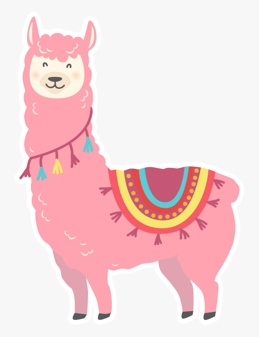 Hd Vinilo Para Port - Party Llama, Transparent Clipart