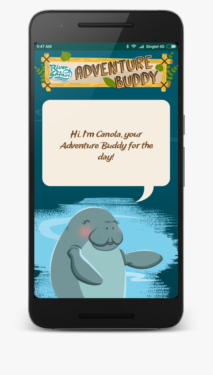 River Safari Case Study - River Safari Canola The Manatee, Transparent Clipart