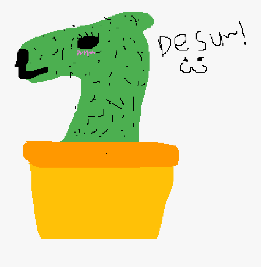 Llama Clipart Cactus, Transparent Clipart