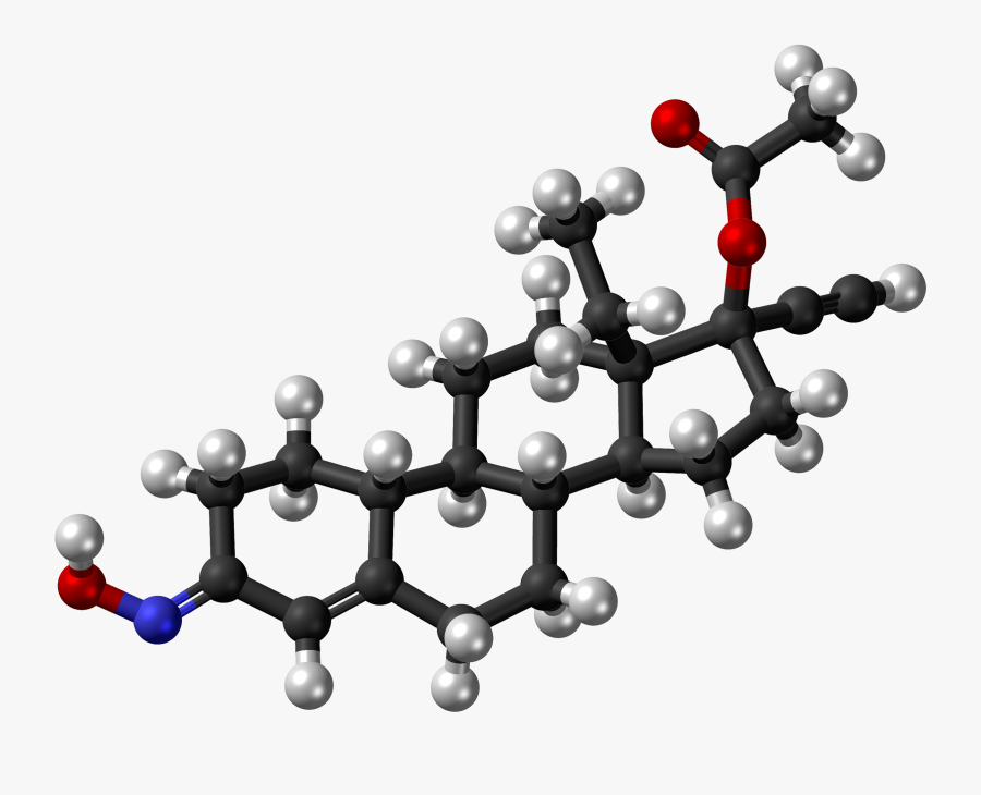 48, 5 September - Molecule Drospirenone, Transparent Clipart