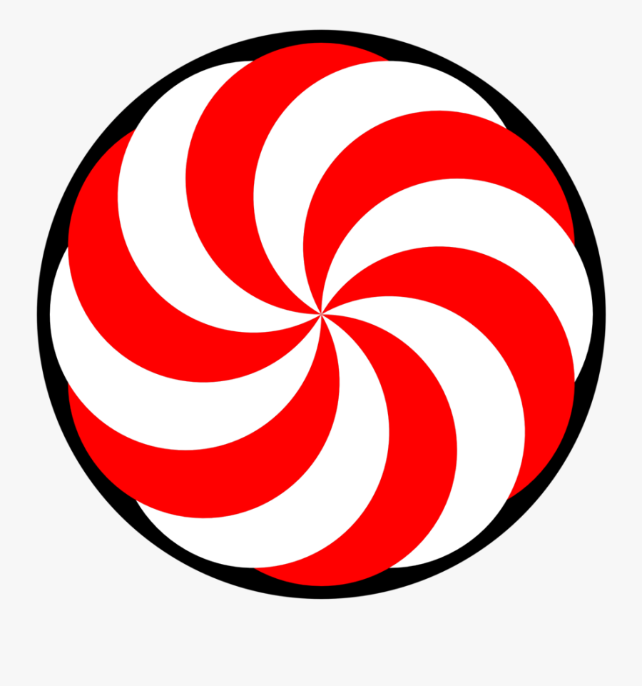 Ball,area,symbol - Cartoon Peppermint, Transparent Clipart