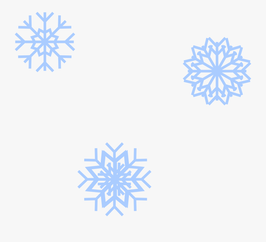 Clipart - Zima Płatki Śniegu Png, Transparent Clipart