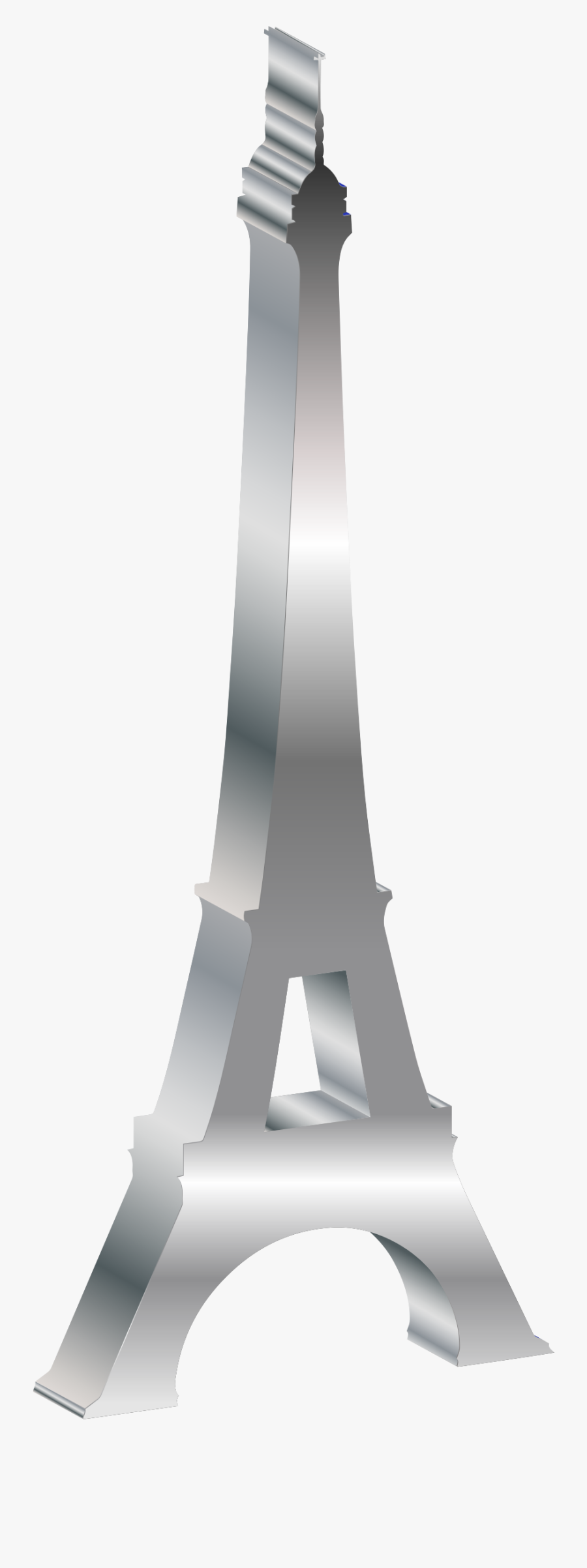 3d Eiffel Tower Silhouette Clip Arts - Table, Transparent Clipart