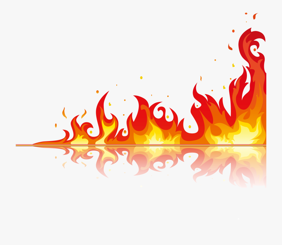 Flame Firefighter Clip Art Elemental Transprent Png - Vector Transparent Flame, Transparent Clipart