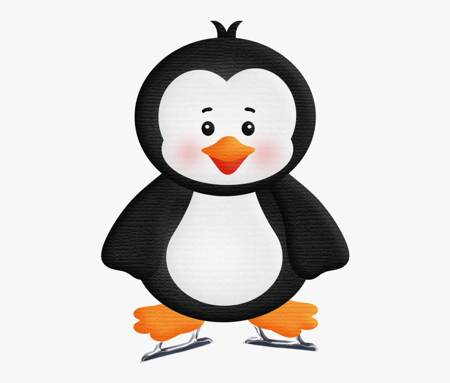B *✿* Penguin Clipart, Penguin Art, Winter Clipart, - Happy Penguin Clipart, Transparent Clipart