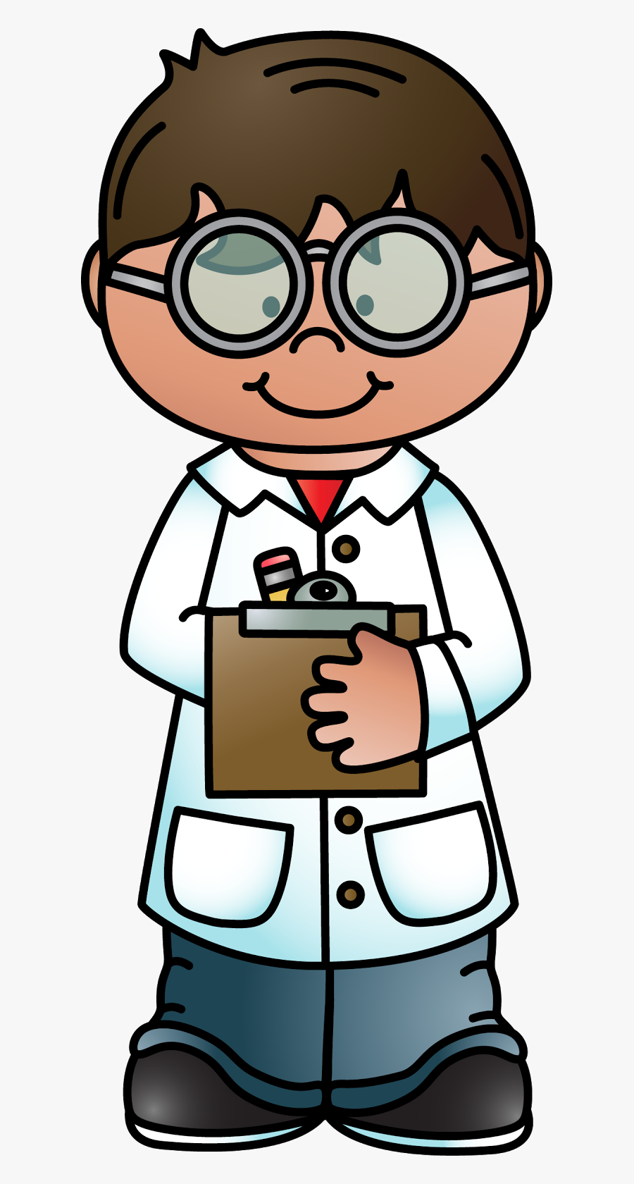 Physical Science Scientist Technology Clip Art - Melonheadz Science Clipart, Transparent Clipart