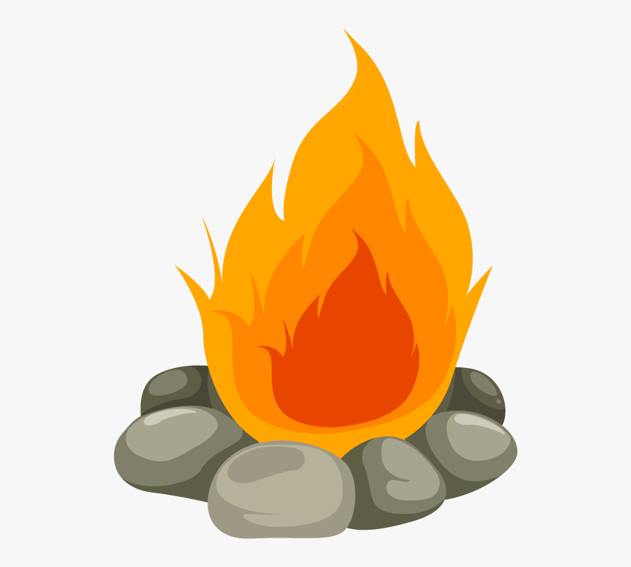 Fire Clipart Fuel - Camp Fire Cartoon Png, Transparent Clipart