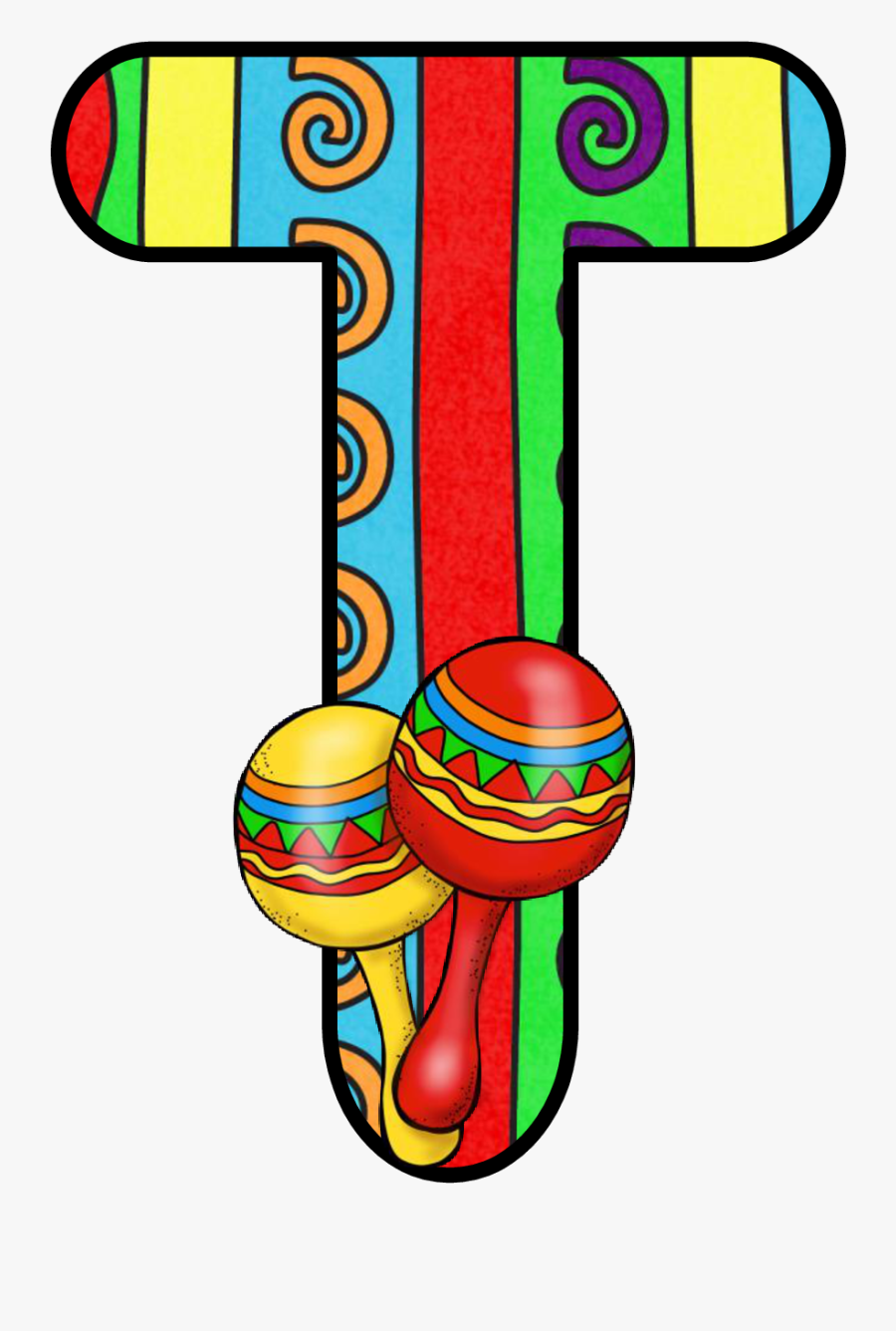 Fiesta Clipart Adios - Cinco De Mayo Letters, Transparent Clipart