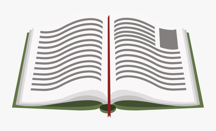 Book Euclidean Vector Vecteur - Open Book Clipart Png, Transparent Clipart