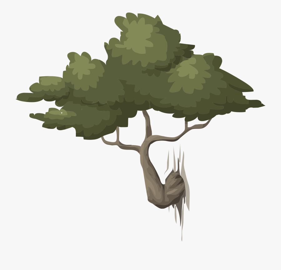 Alpine Landscape Mountain Bonsai 01b Al1 - Free Illustration Coppiced Woods Trees Free, Transparent Clipart