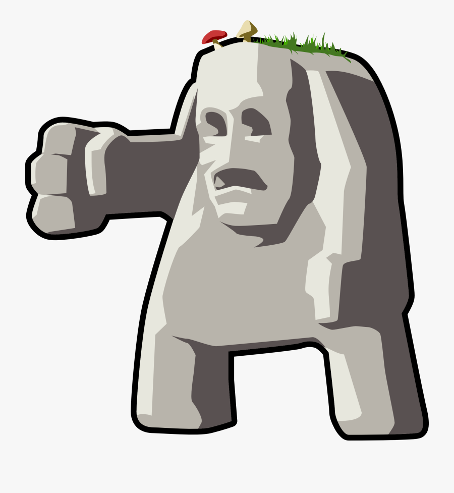 Stone Giant Clipart, Transparent Clipart