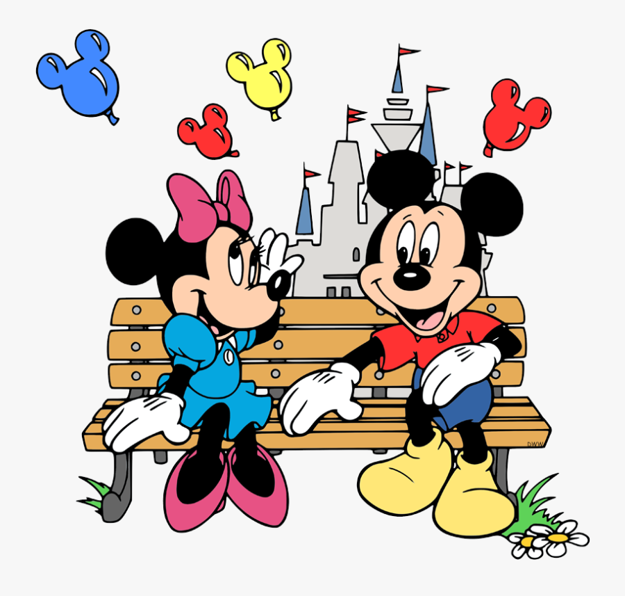 Disney Minnie Y Mickey, Transparent Clipart