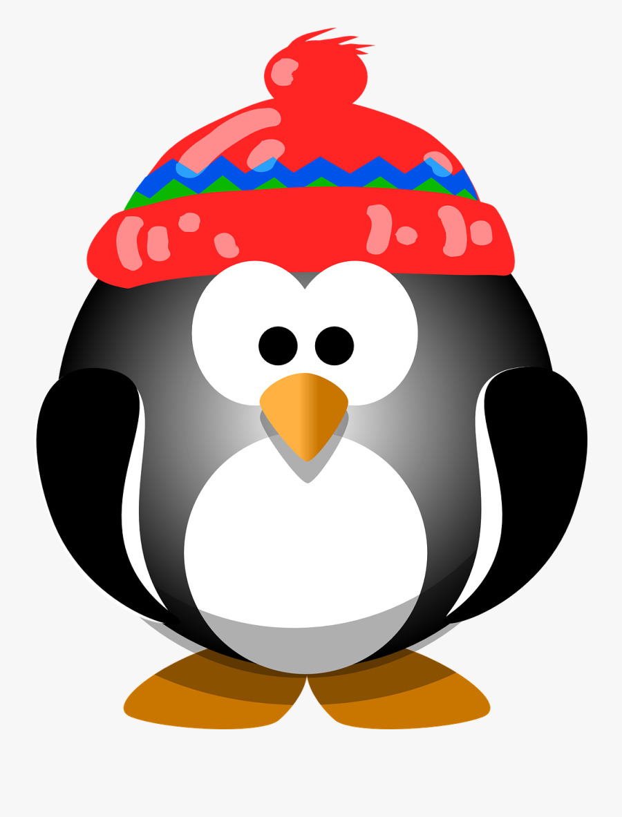 Bird Clipart Winter - Clipart Penguins, Transparent Clipart