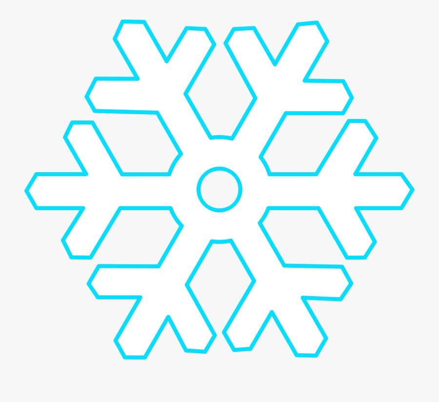 Snowflakes Clipart Large - Snowflake Clip Art, Transparent Clipart