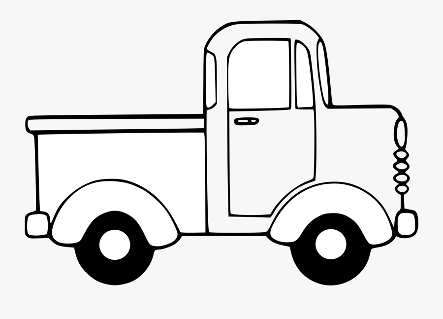 Fire - Truck - Clipart - Black - And - White - Black And White Car Clipart, Transparent Clipart