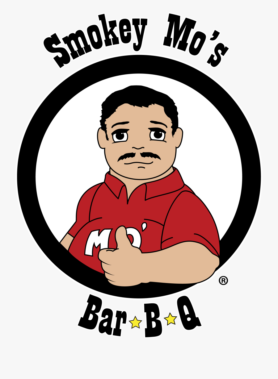 The Smokey Mo - Smokey Mo's Bbq Logo, Transparent Clipart