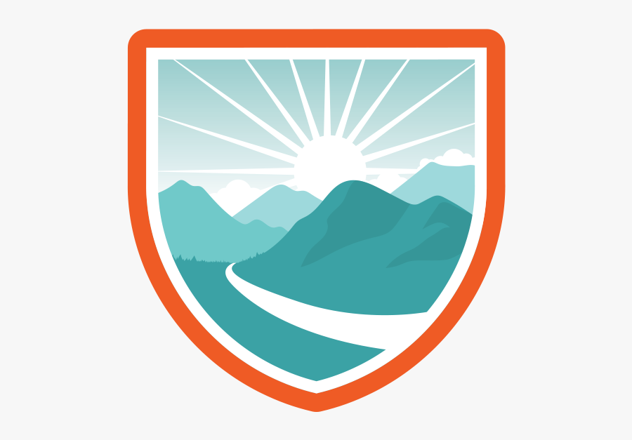 Round The Mountain Logo, Transparent Clipart