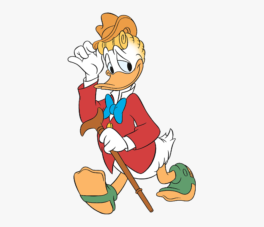 Gladstone Gander Hat, Transparent Clipart