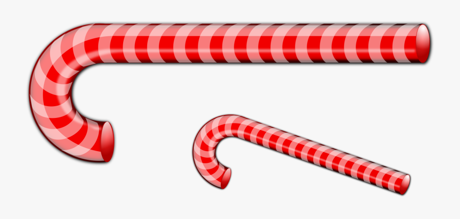 Confectionery,candy Cane,gelatin Dessert - Christmas Sugar Sticks, Transparent Clipart