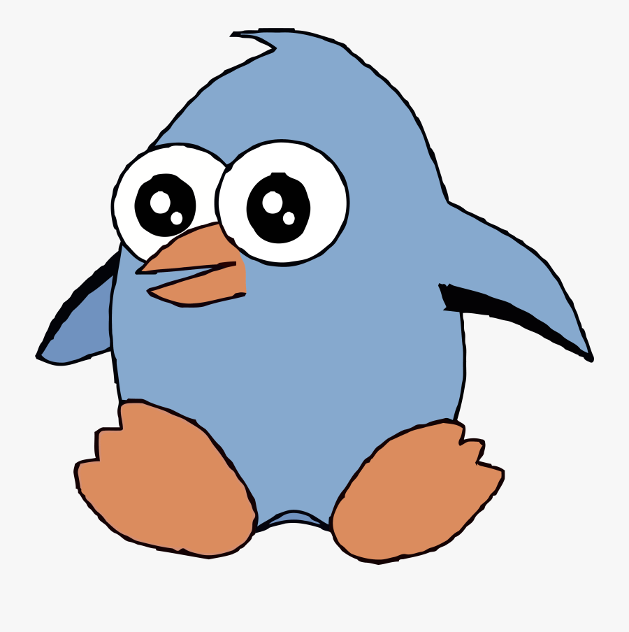 Cartoon Of A Cute Penguin Clipart Png, Transparent Clipart