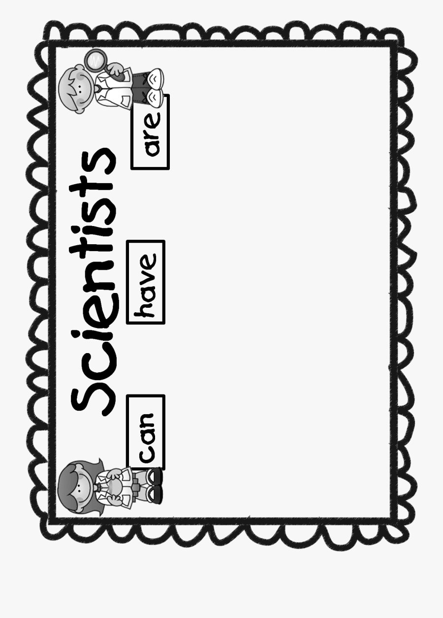 Science Notebook Clipart - La Palabra De Dios Es Lluvia, Transparent Clipart