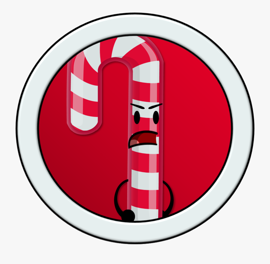 Transparent Candy Cane Heart Clipart - Circle, Transparent Clipart
