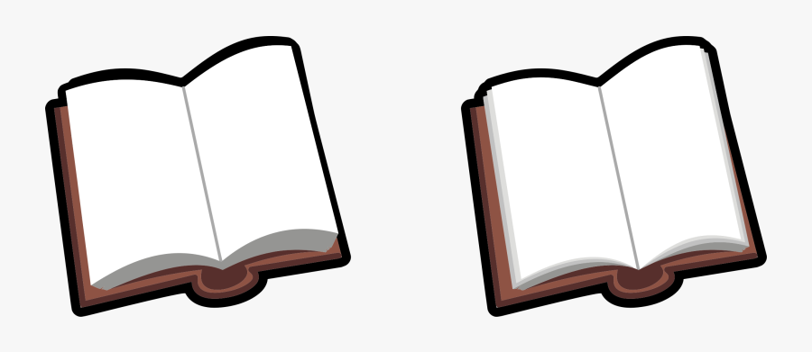 Clipart Books Big Image - Open Book Clip Art For School Logo, Transparent Clipart