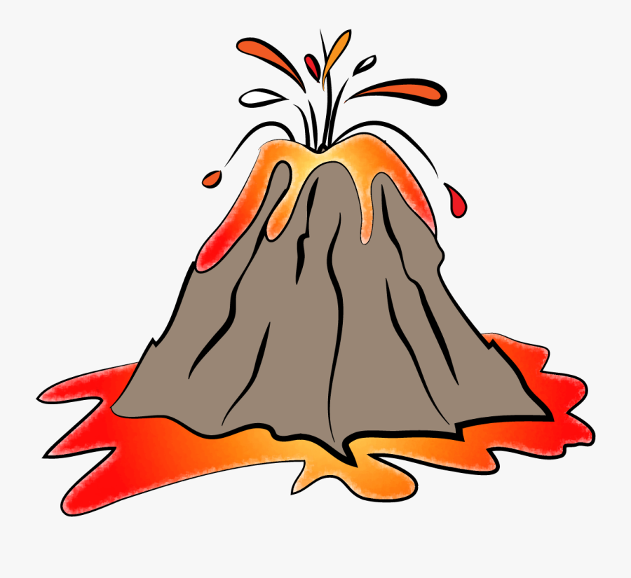 Volcano - Volcano Clipart Transparent Background, Transparent Clipart