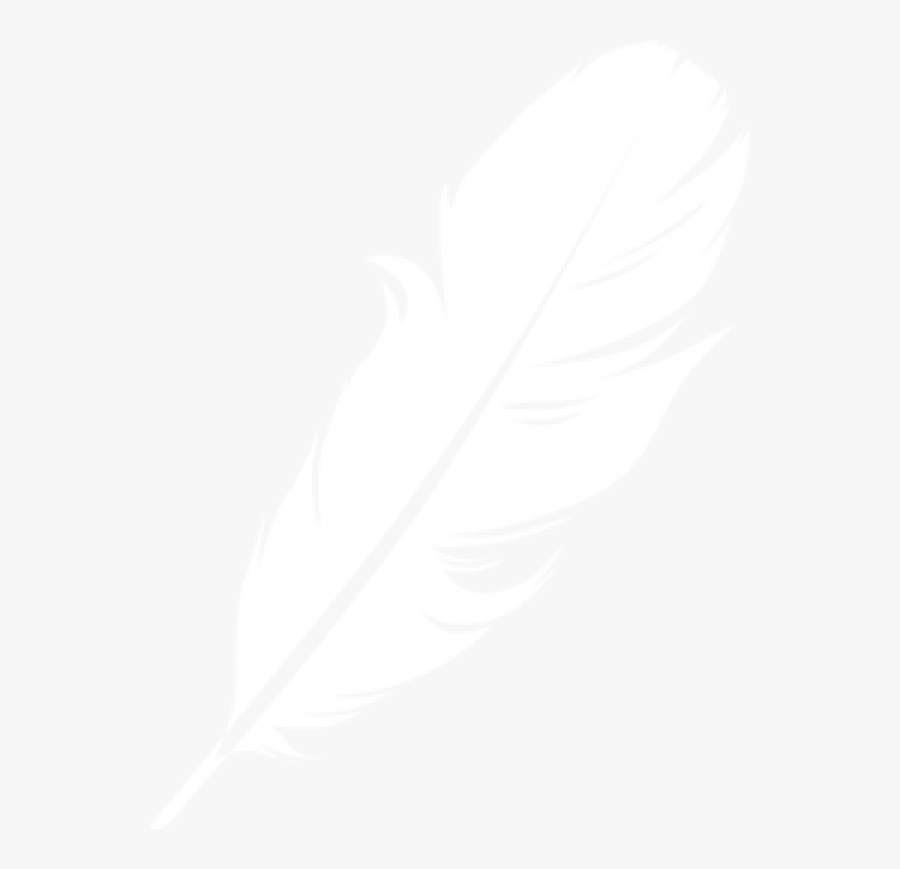 Feather Clipart Logo Image Download - Transparent Background White Feather, Transparent Clipart