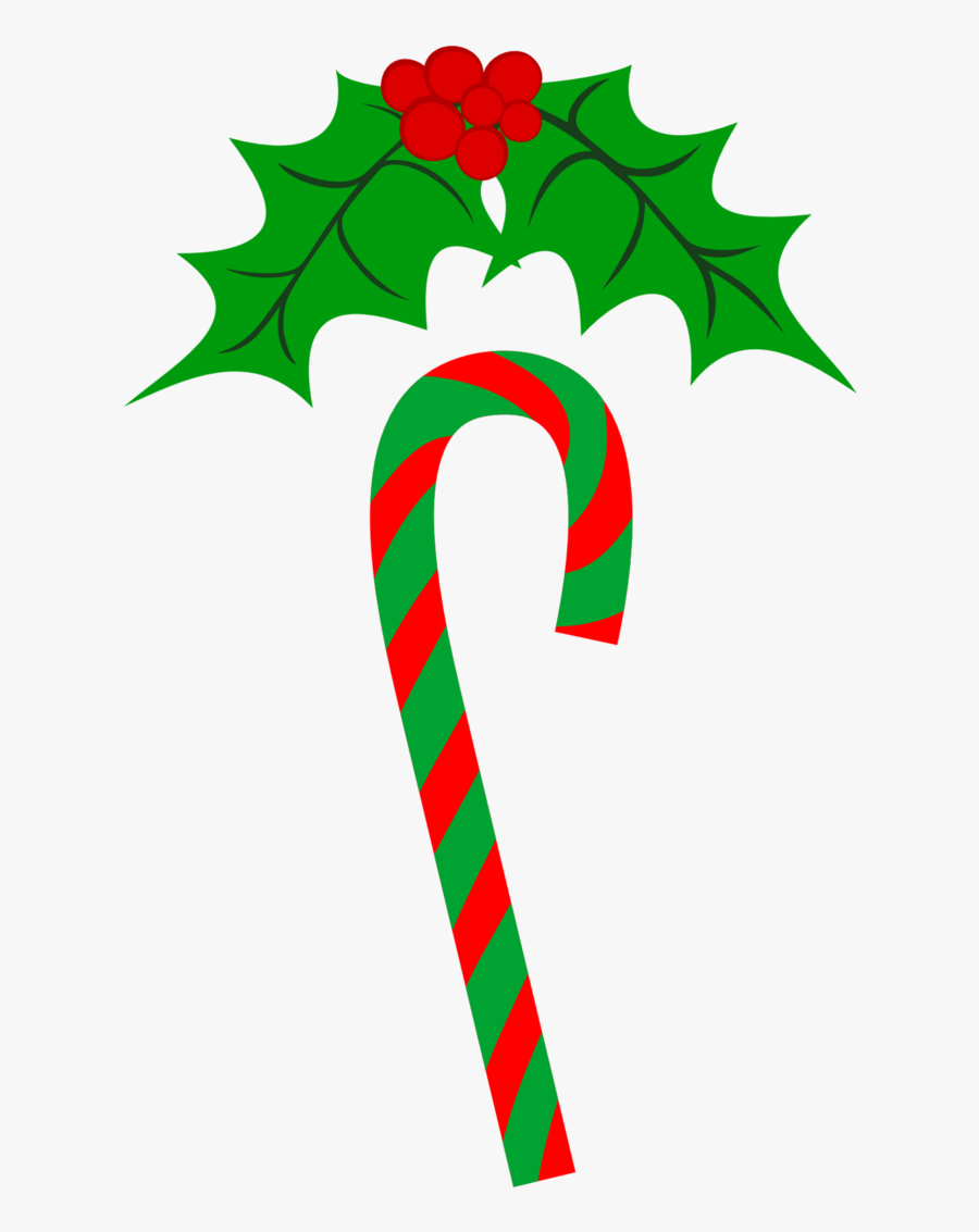 Candy Cane Clipart Cutie - My Little Pony Christmas Cutie Mark, Transparent Clipart