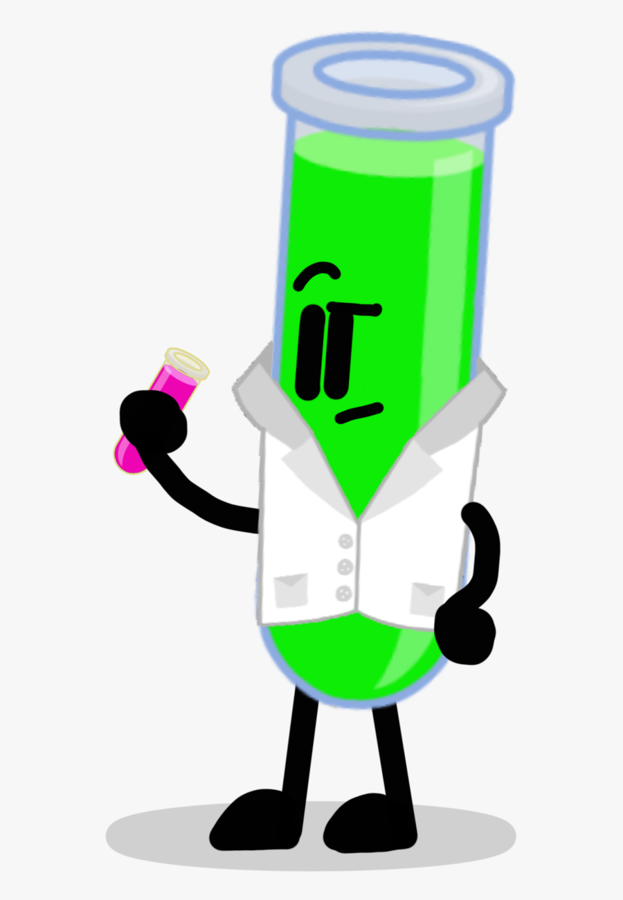 Test Tube The Science Nerd By Sugar - Science Test Tube Png, Transparent Clipart