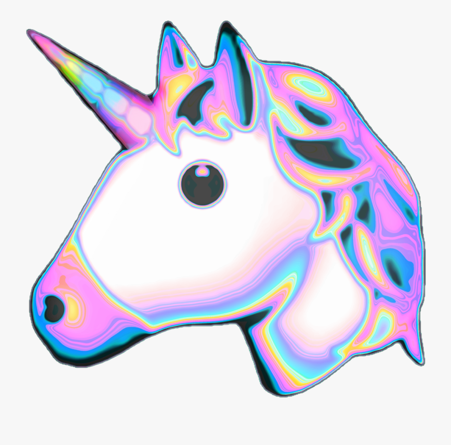 Unicornio Clipart Llamacorn - Unicorn Emoji Transparent, Transparent Clipart