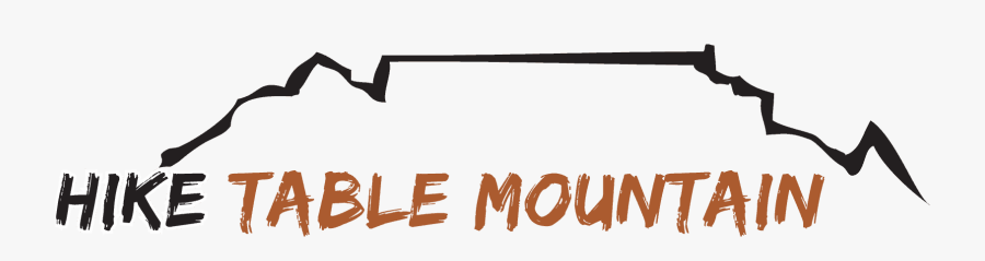 Hike Table Mountain - Table Mountain Clip Art, Transparent Clipart